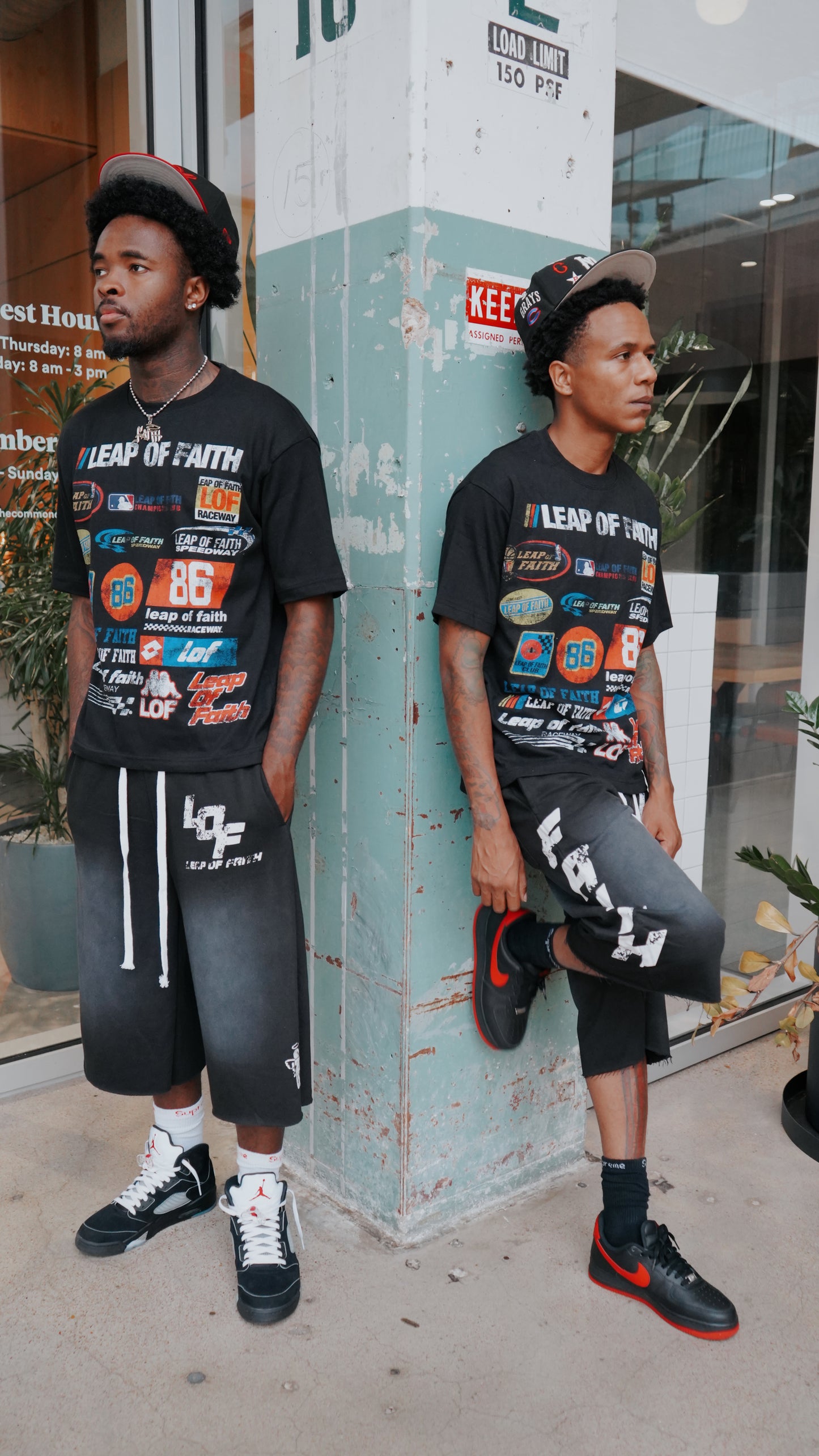 Black “Raceway” Tee