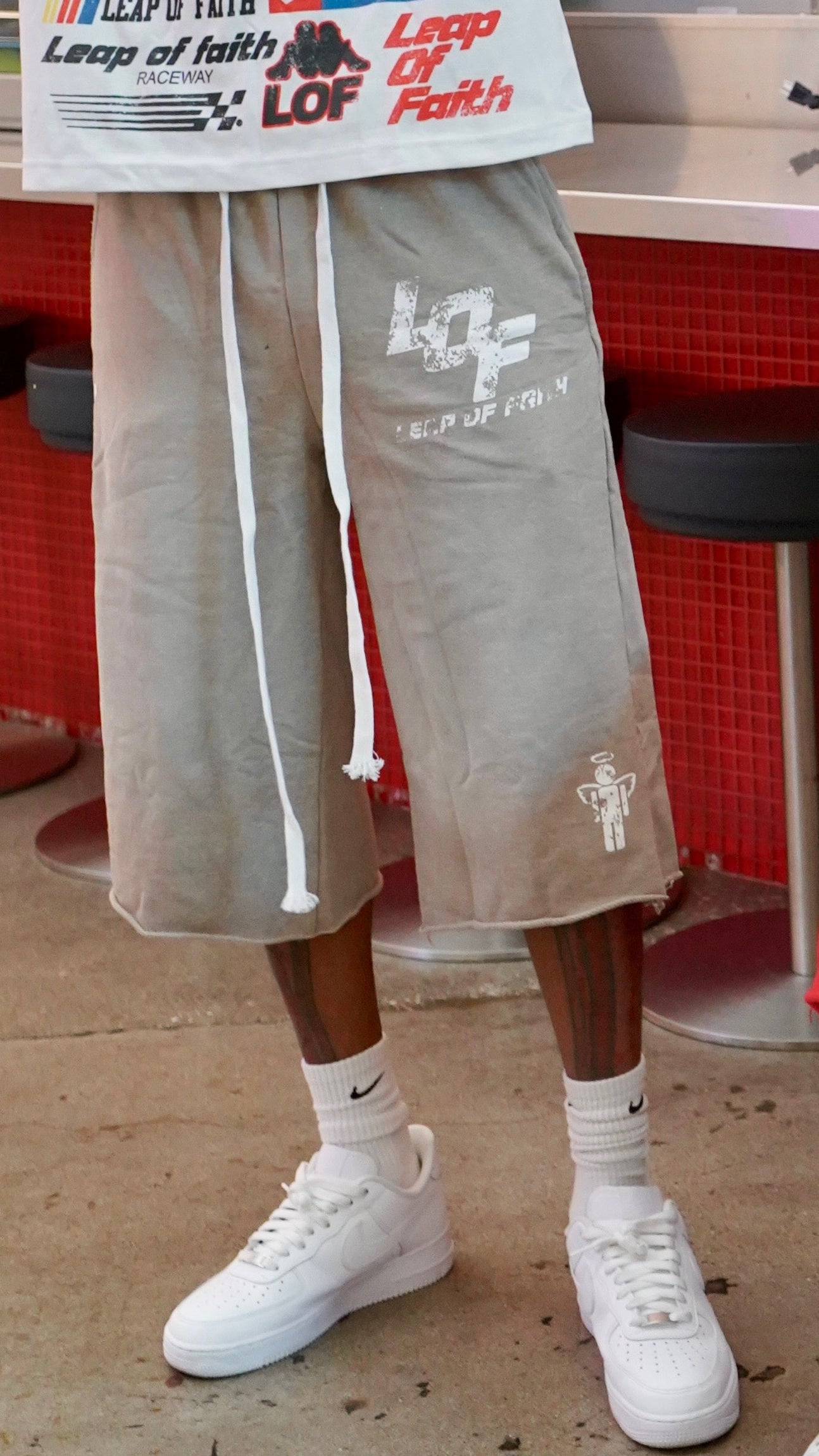 Grey Sweat Shorts