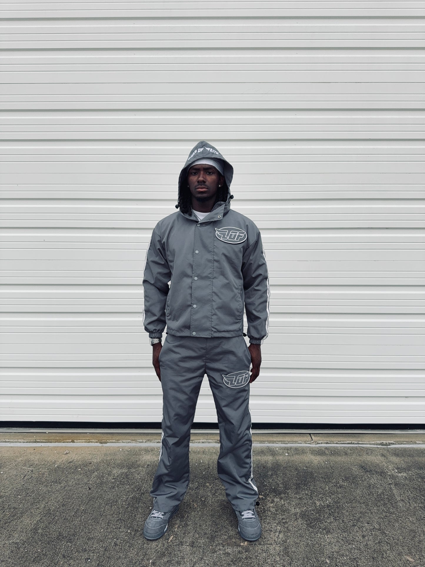 Grey “Varsity” Tracksuit