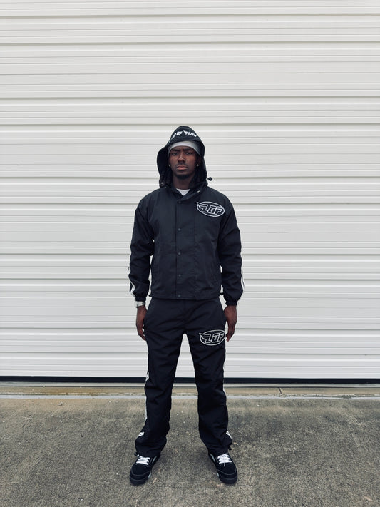Black “Varsity” Tracksuit
