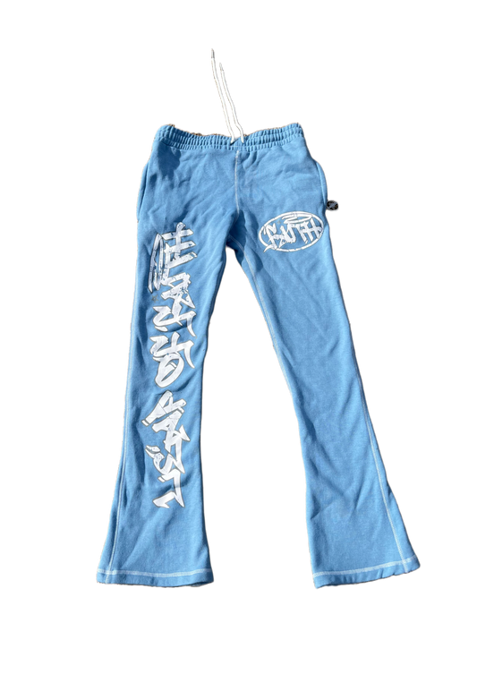 Flared Pants (Unc Blue)