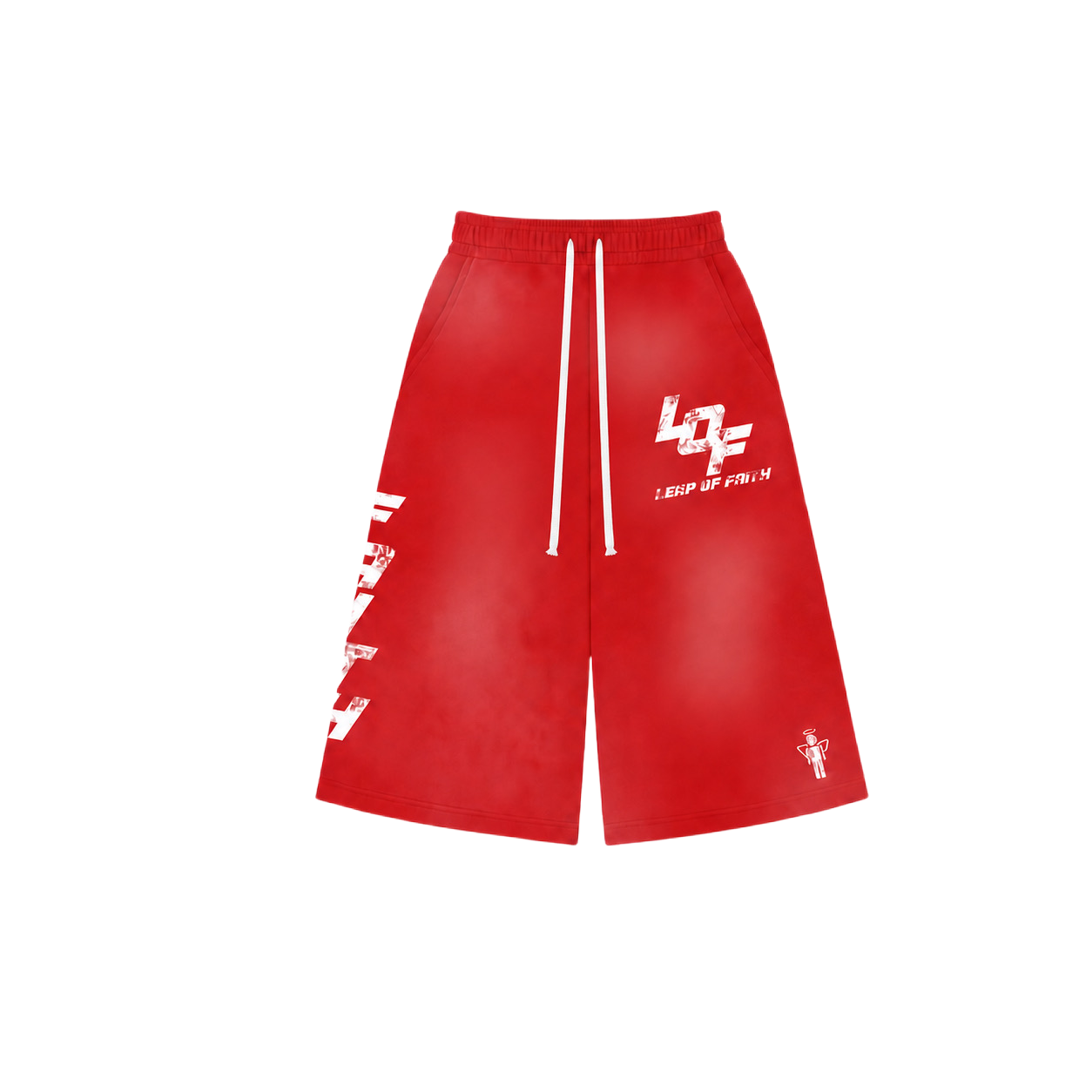 Red Sweat Shorts